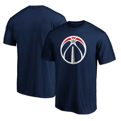 Navy Washington Wizards Primary Logo T-Shirt | NBA