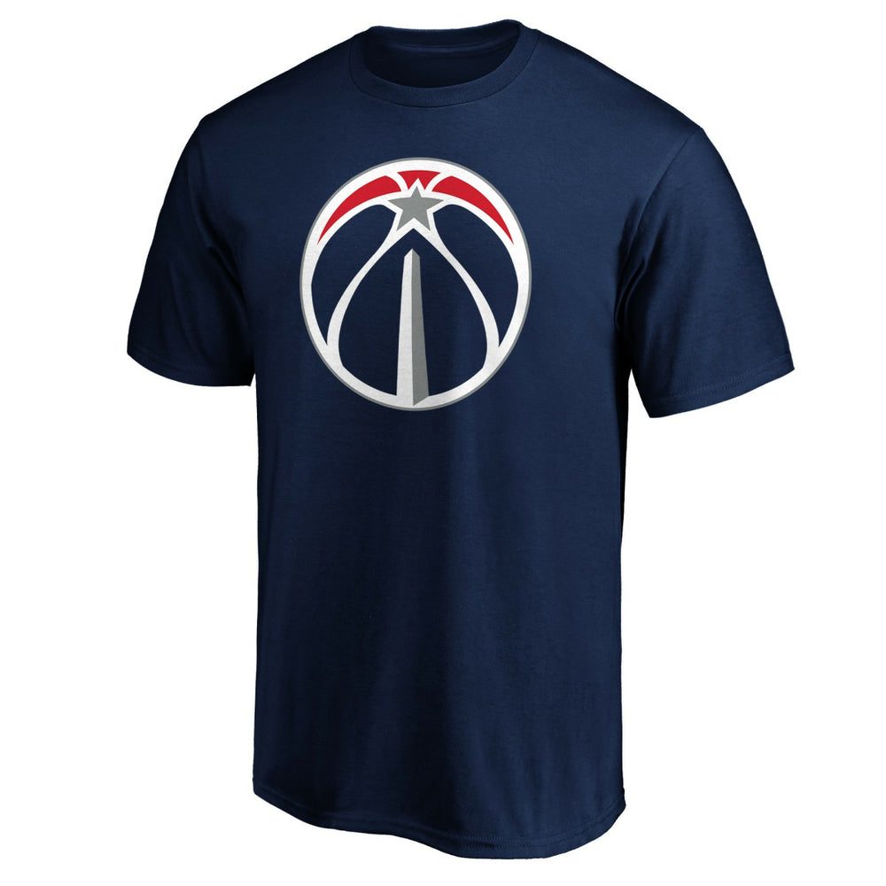 Navy Washington Wizards Primary Logo T-Shirt | NBA