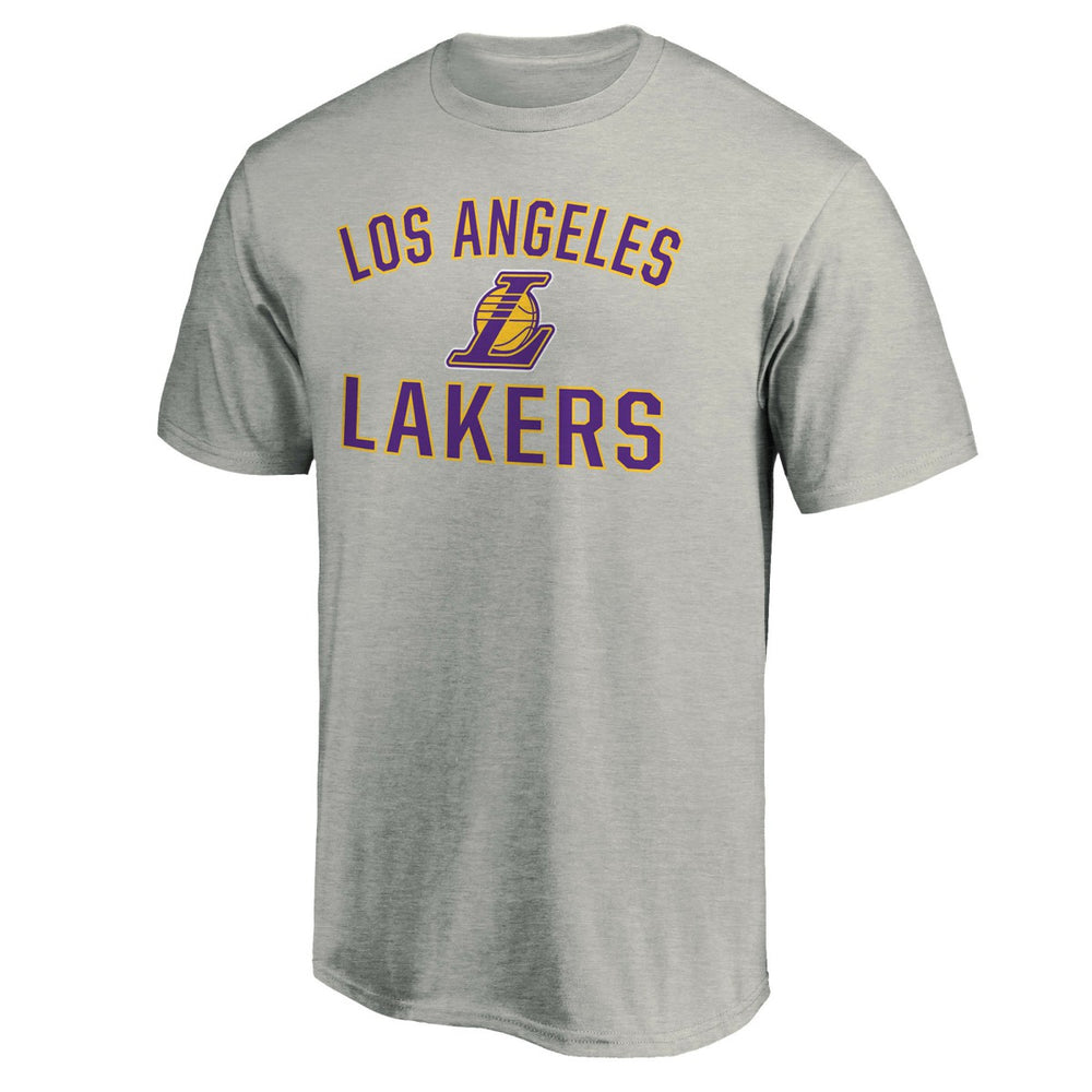 Heather Gray Los Angeles Lakers Victory Arch T-Shirt | NBA