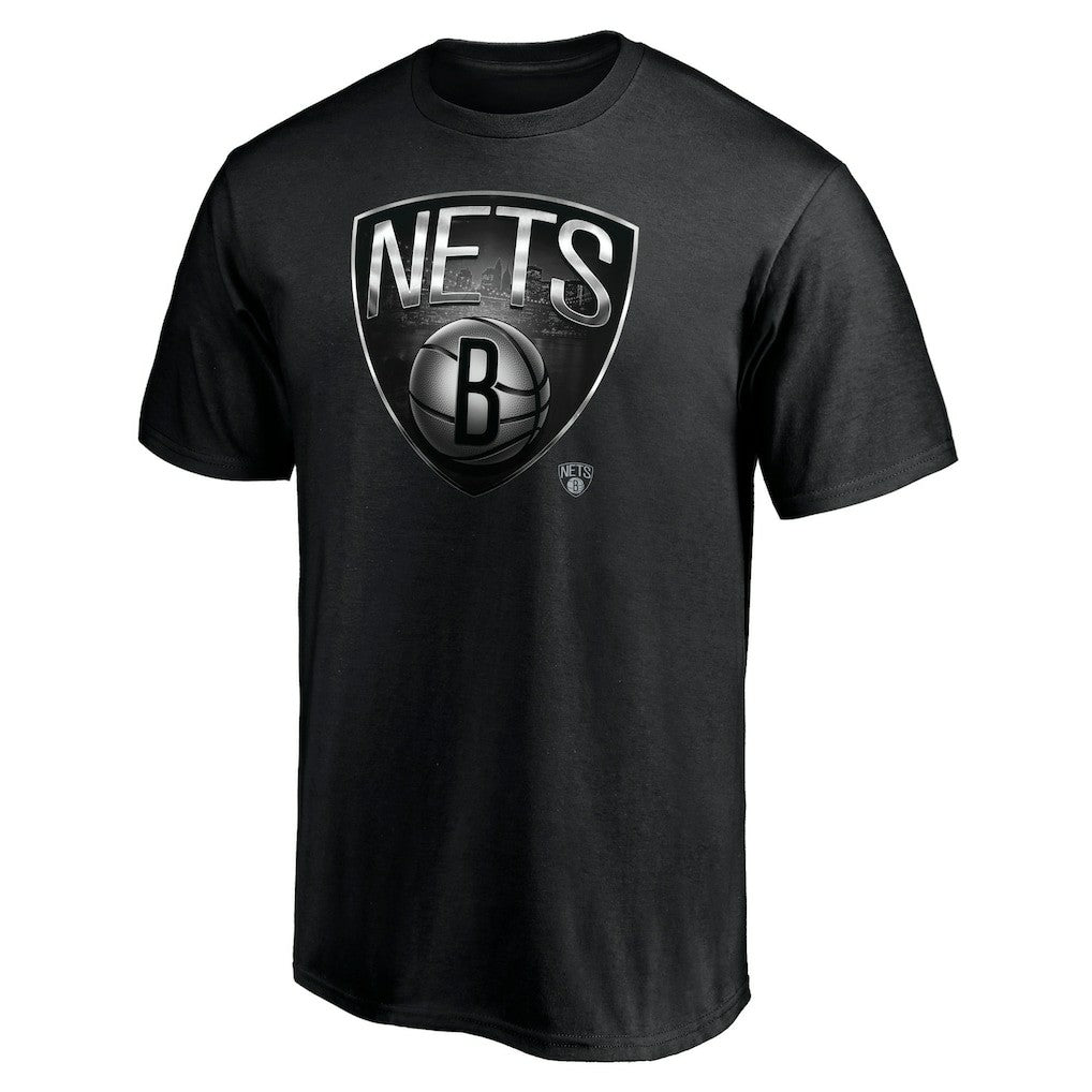 Black Brooklyn Nets Midnight Mascot T-Shirt | NBA