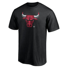Black Chicago Bulls Midnight Mascot T-Shirt | NBA