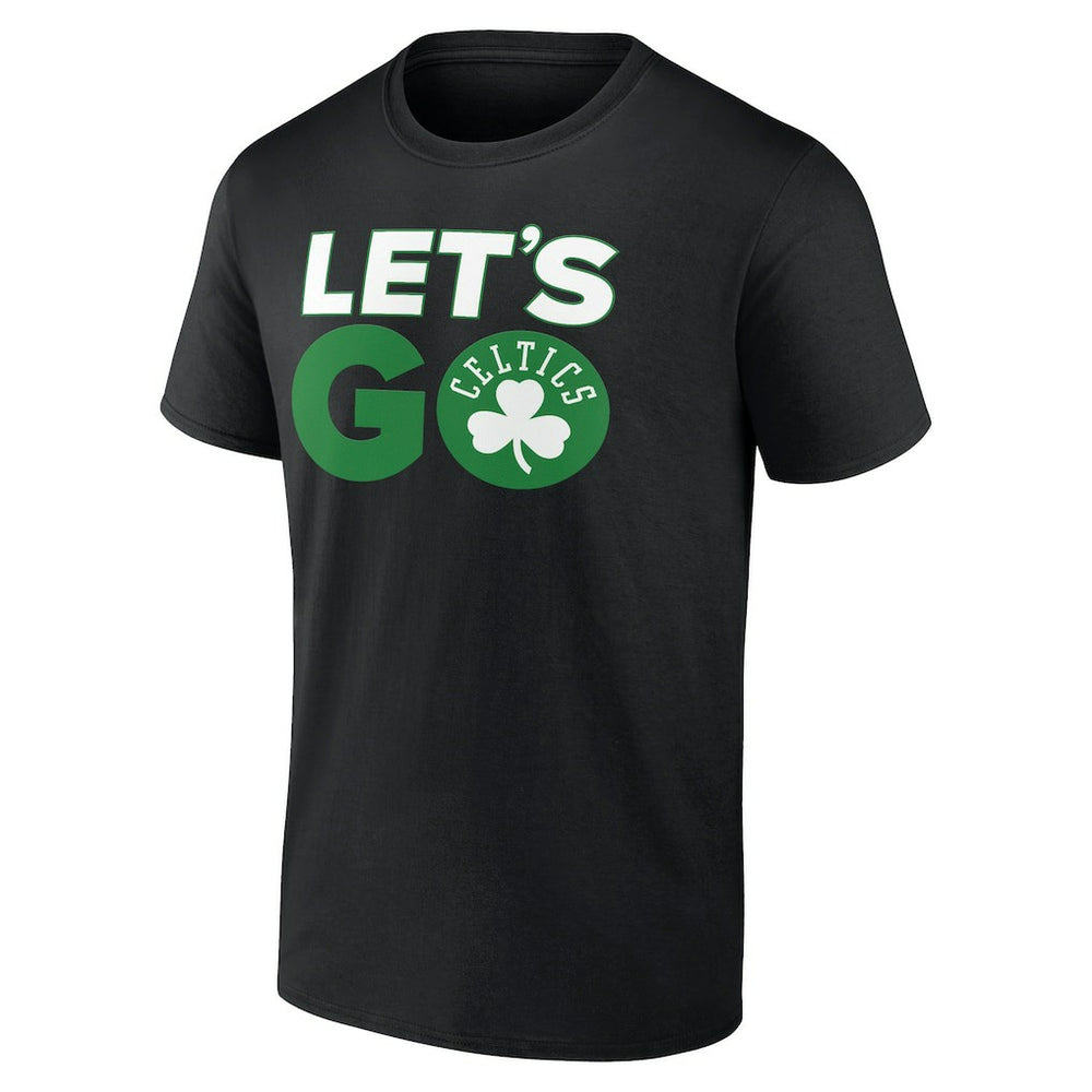 Black Boston Celtics Hometown Collection Let's Go T-Shirt | NBA