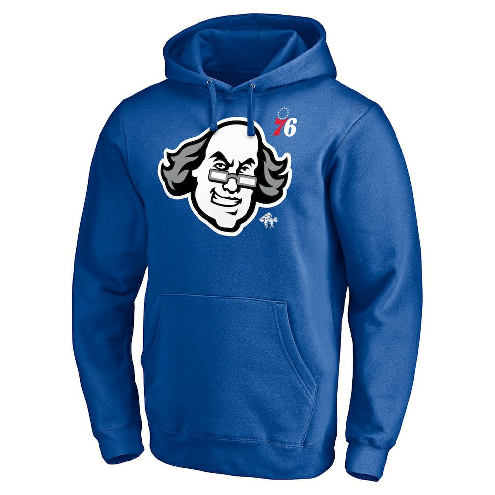 Royal Philadelphia 76ers Hometown Collection Post Up Pullover Hoodie sale | NBA