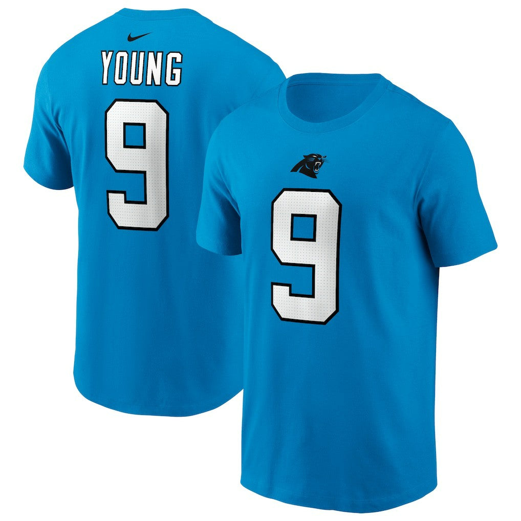 Carolina Panthers Bryce Young  Player Name & Number T-Shirt | NFL Outlet
