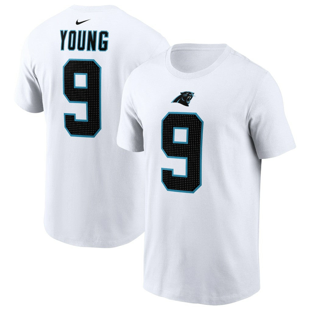 Carolina Panthers Bryce Young  Player Name & Number T-Shirt | NFL US