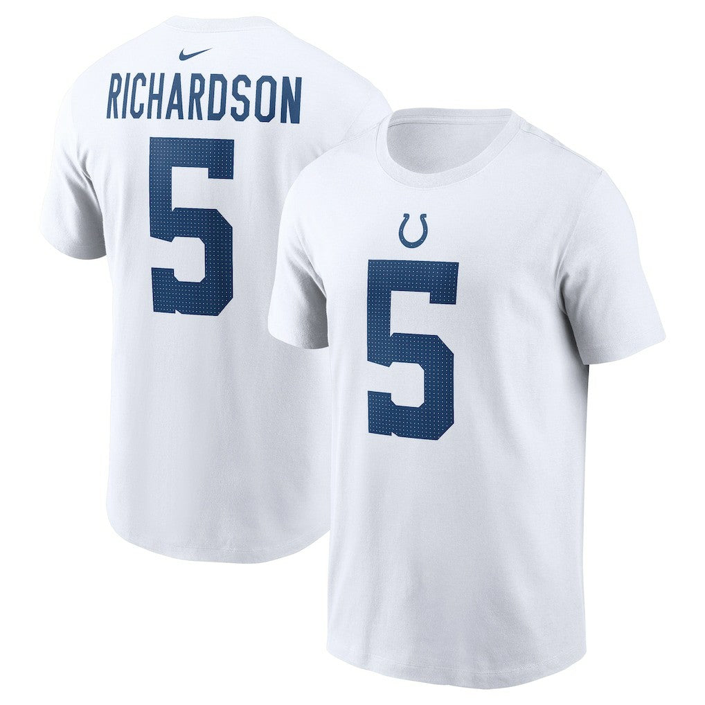 Indianapolis Colts Anthony Richardson  Player Name & Number T-Shirt | NFL Hot