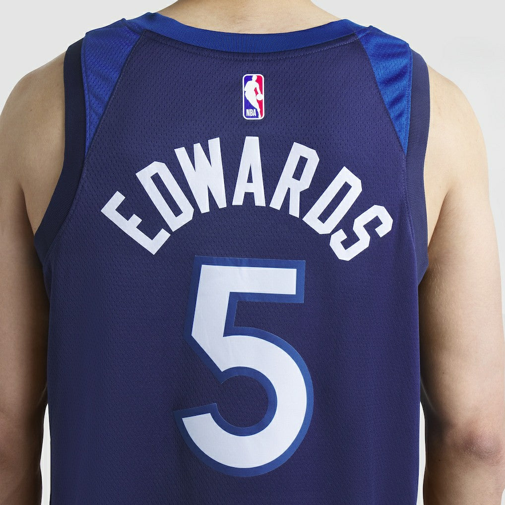 Navy Anthony Edwards Minnesota Timberwolves Unisex Swingman Jersey | NBA