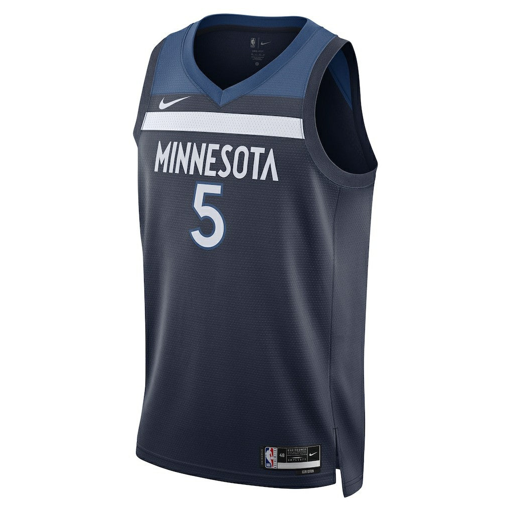 Navy Anthony Edwards Minnesota Timberwolves Unisex Swingman Jersey | NBA