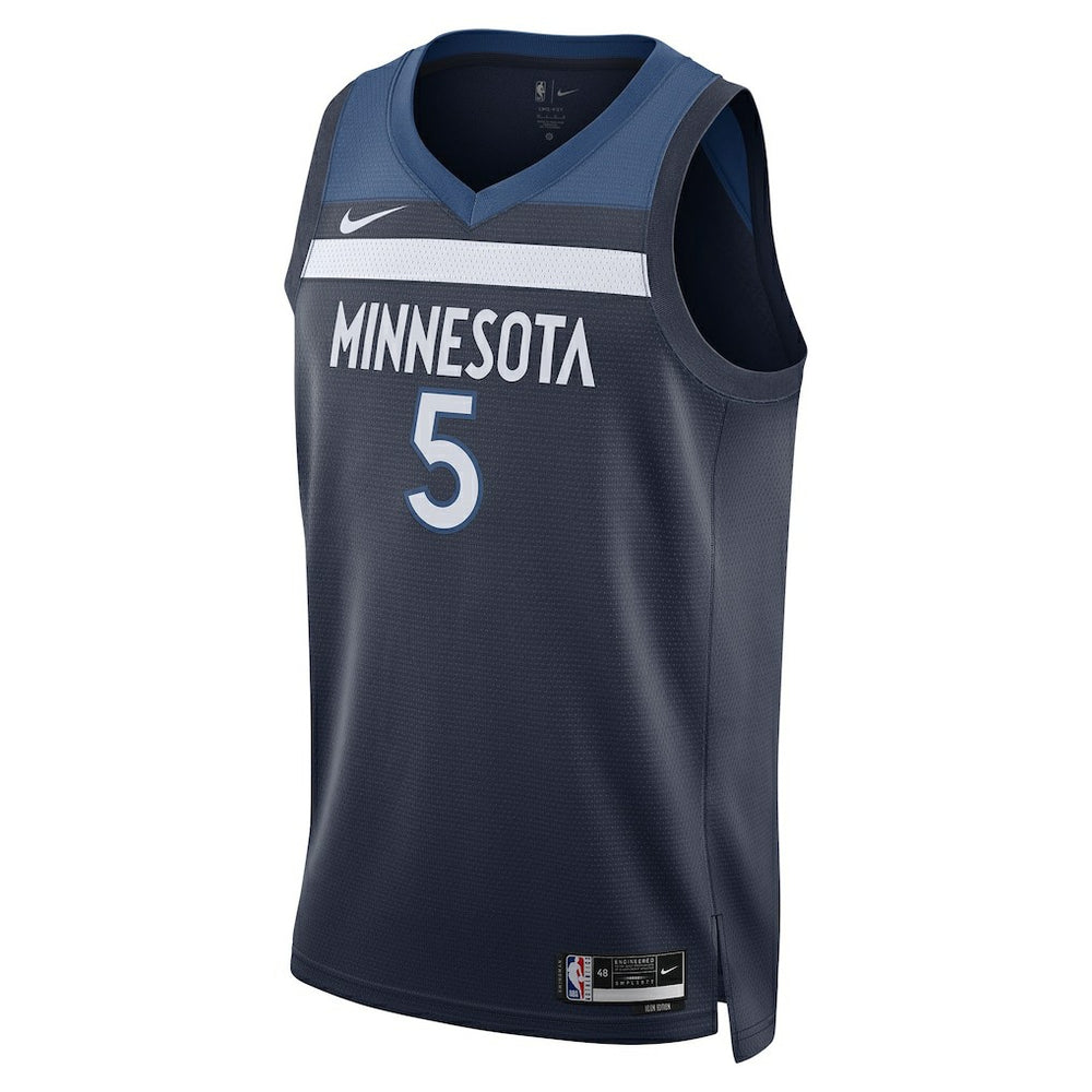 Navy Anthony Edwards Minnesota Timberwolves Unisex Swingman Jersey | NBA