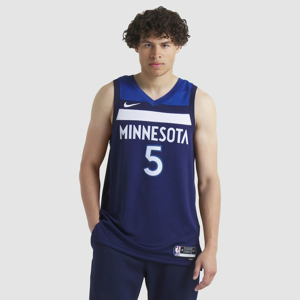 Navy Anthony Edwards Minnesota Timberwolves Unisex Swingman Jersey | NBA