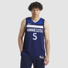 Navy Anthony Edwards Minnesota Timberwolves Unisex Swingman Jersey | NBA