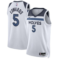 White Anthony Edwards Minnesota Timberwolves Unisex Swingman Jersey | NBA