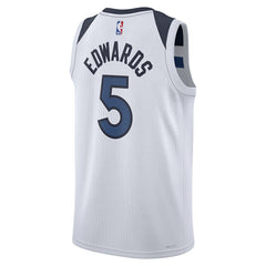 White Anthony Edwards Minnesota Timberwolves Unisex Swingman Jersey | NBA