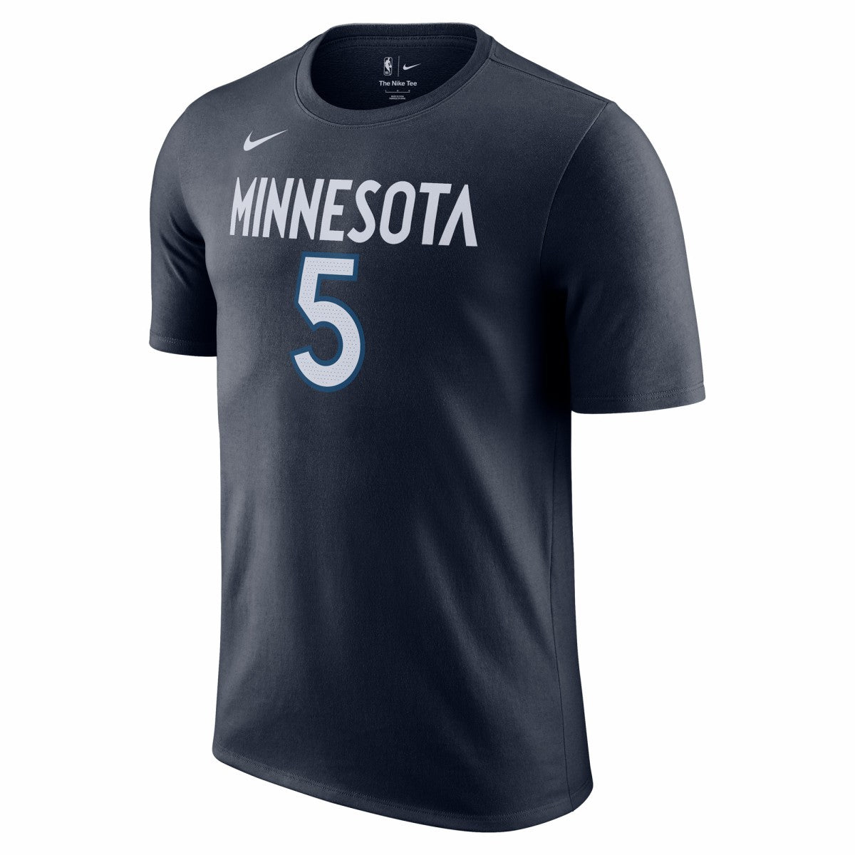 Navy Anthony Edwards Minnesota Timberwolves Icon 2022/23 Name & Number T-Shirt | NBA