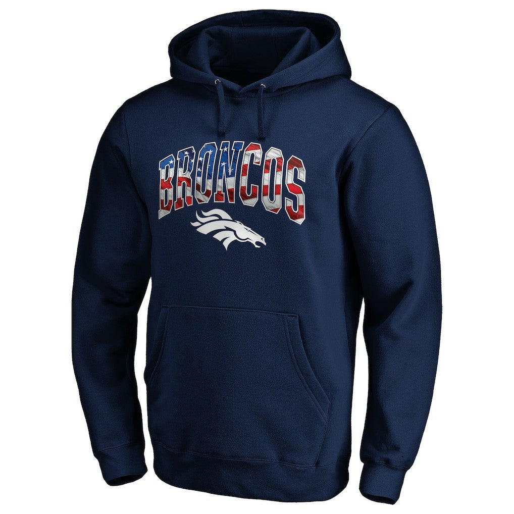 Denver Broncos Banner Wave Pullover Hoodie | NFL Online