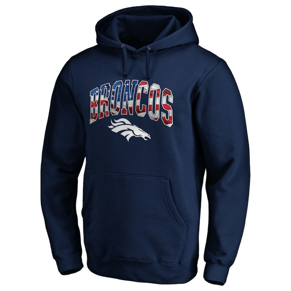 Denver Broncos Banner Wave Pullover Hoodie | NFL Online