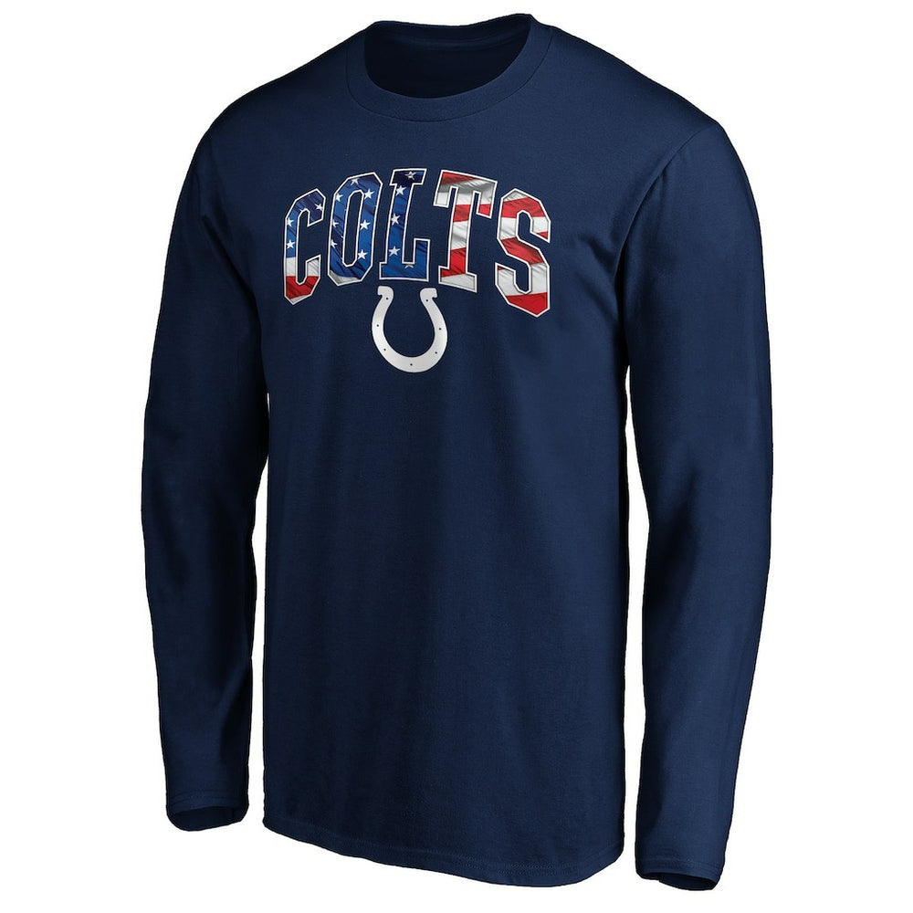 Indianapolis Colts Banner Wave Long Sleeve T-Shirt | NFL Sale