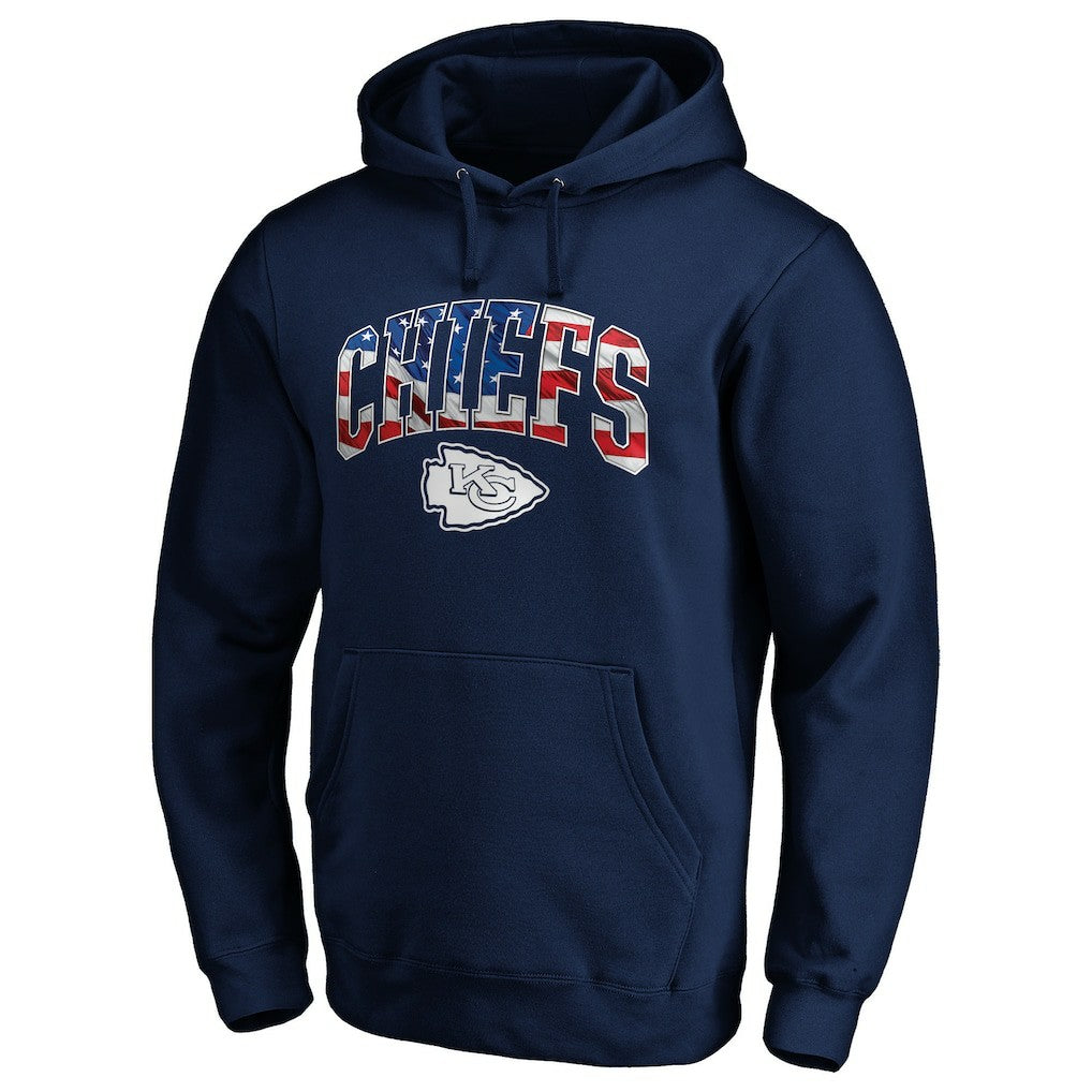 Kansas City Chiefs Banner Wave Pullover Hoodie | NFL New