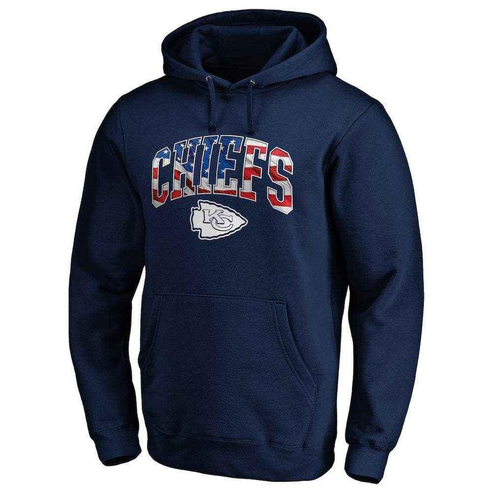 Kansas City Chiefs Banner Wave Pullover Hoodie | NFL New