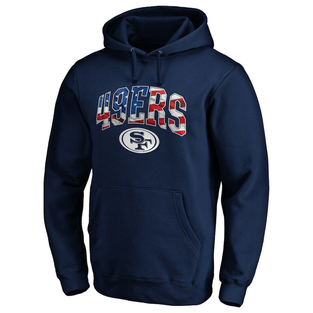 San Francisco 49ers Banner Wave Pullover Hoodie | NFL On sale