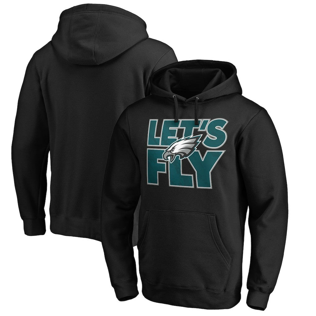 Philadelphia Eagles Hometown Collection Let's Fly Pullover Hoodie | NFL Outlet