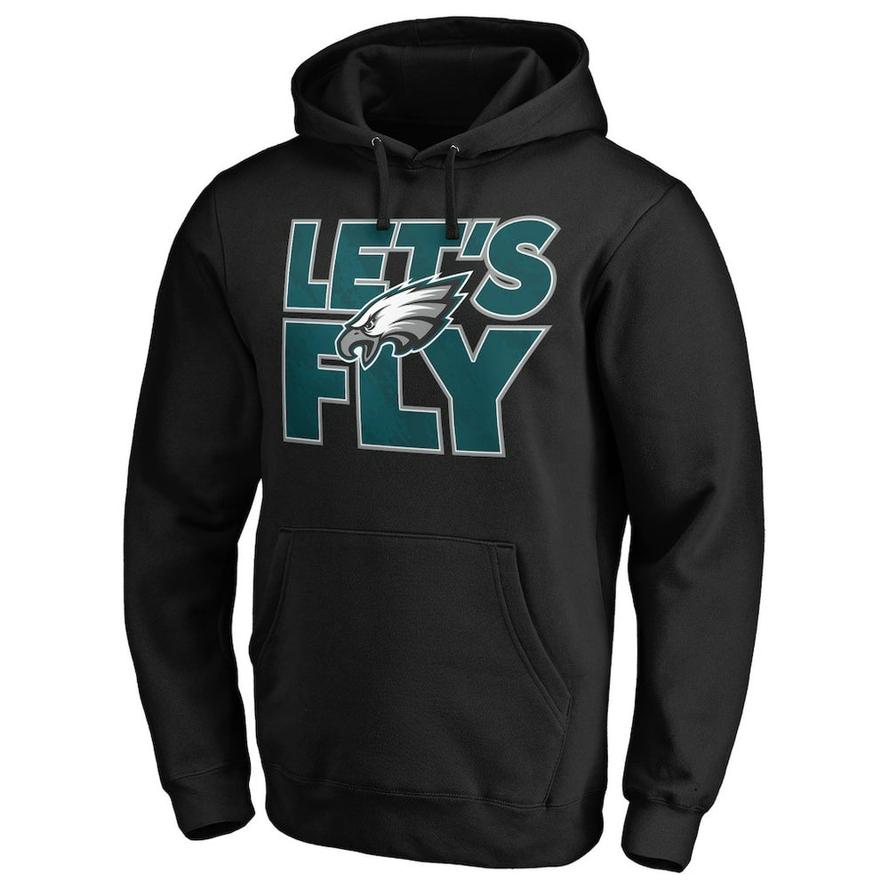 Philadelphia Eagles Hometown Collection Let's Fly Pullover Hoodie | NFL Outlet
