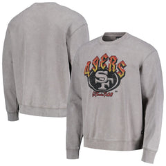 San Francisco 49ers The Wild Collective Unisex Distressed Pullover Sweatshirt | NFL Outlet