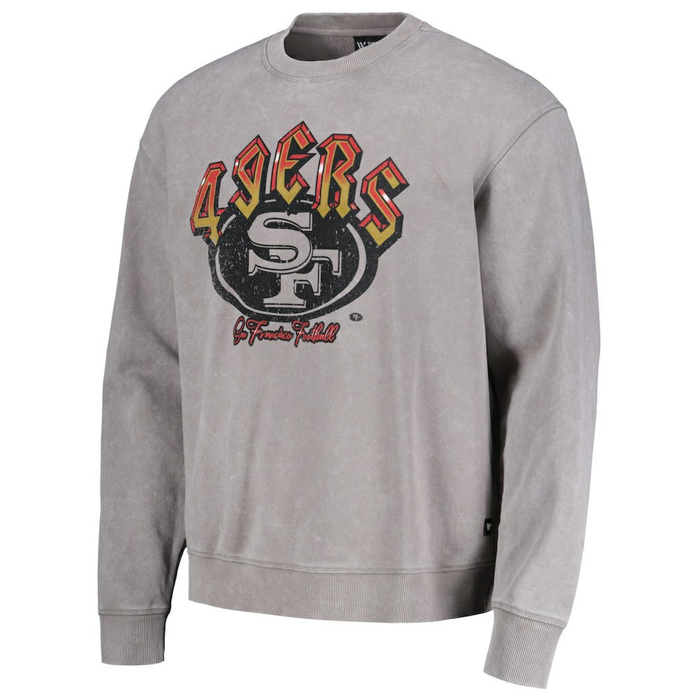 San Francisco 49ers The Wild Collective Unisex Distressed Pullover Sweatshirt | NFL Outlet