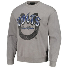 Indianapolis Colts The Wild Collective Unisex Distressed Pullover Sweatshirt | NFL Online