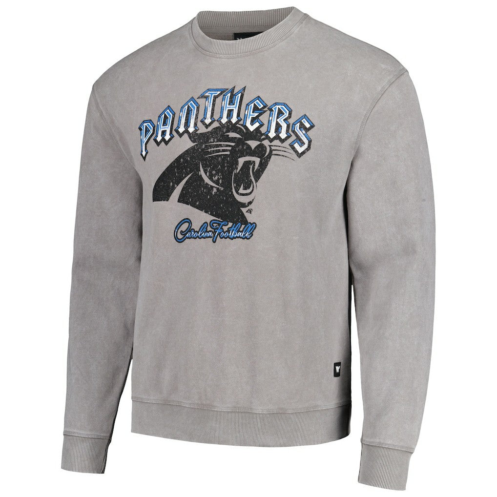 Carolina Panthers The Wild Collective Unisex Distressed Pullover Sweatshirt | NFL Hot