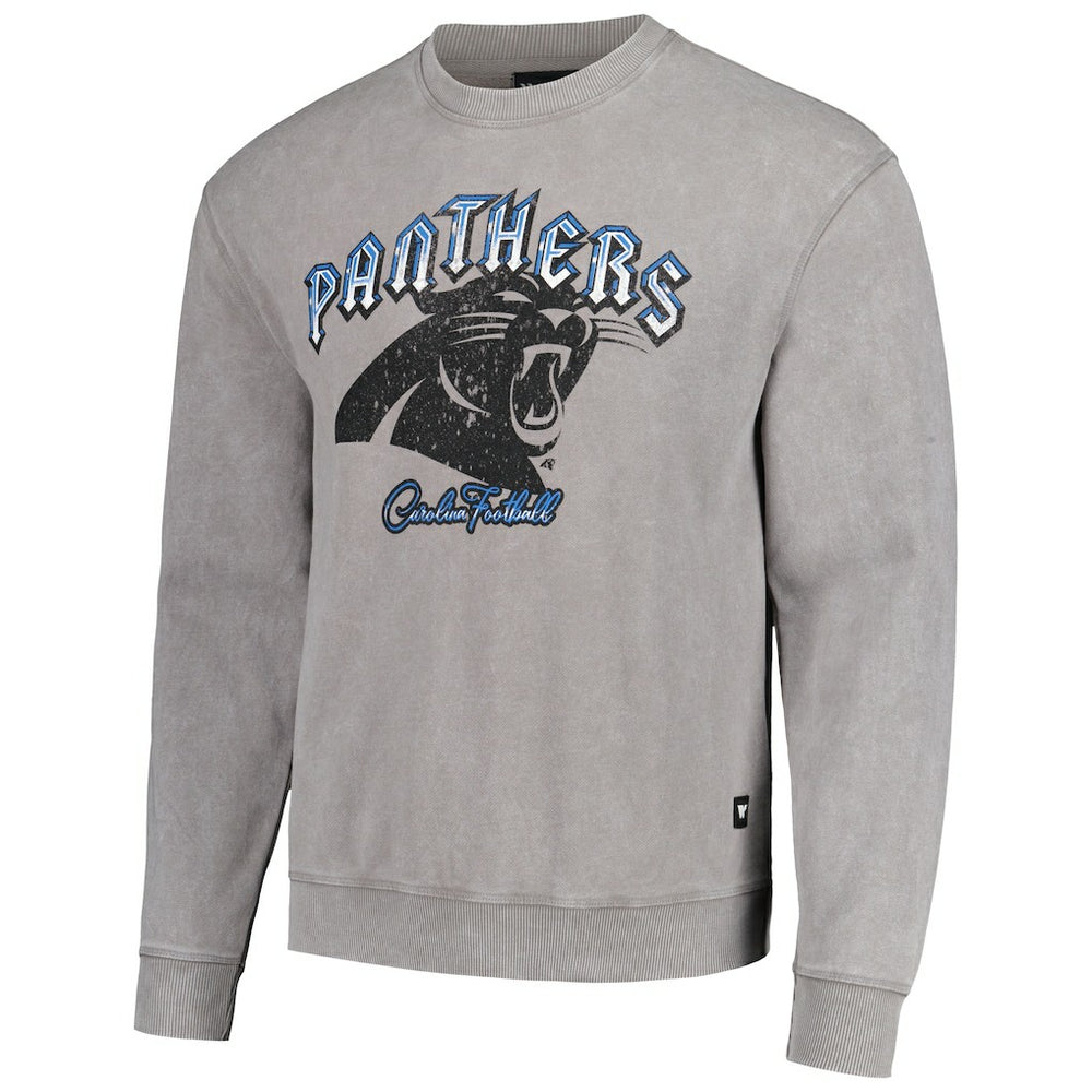 Carolina Panthers The Wild Collective Unisex Distressed Pullover Sweatshirt | NFL Hot