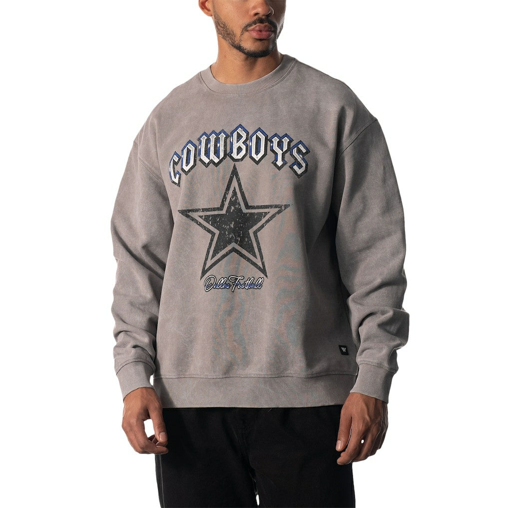 Dallas Cowboys The Wild Collective Unisex Distressed Pullover Sweatshirt | NFL On sale