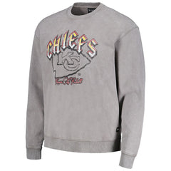 Kansas City Chiefs The Wild Collective Unisex Distressed Pullover Sweatshirt | NFL New