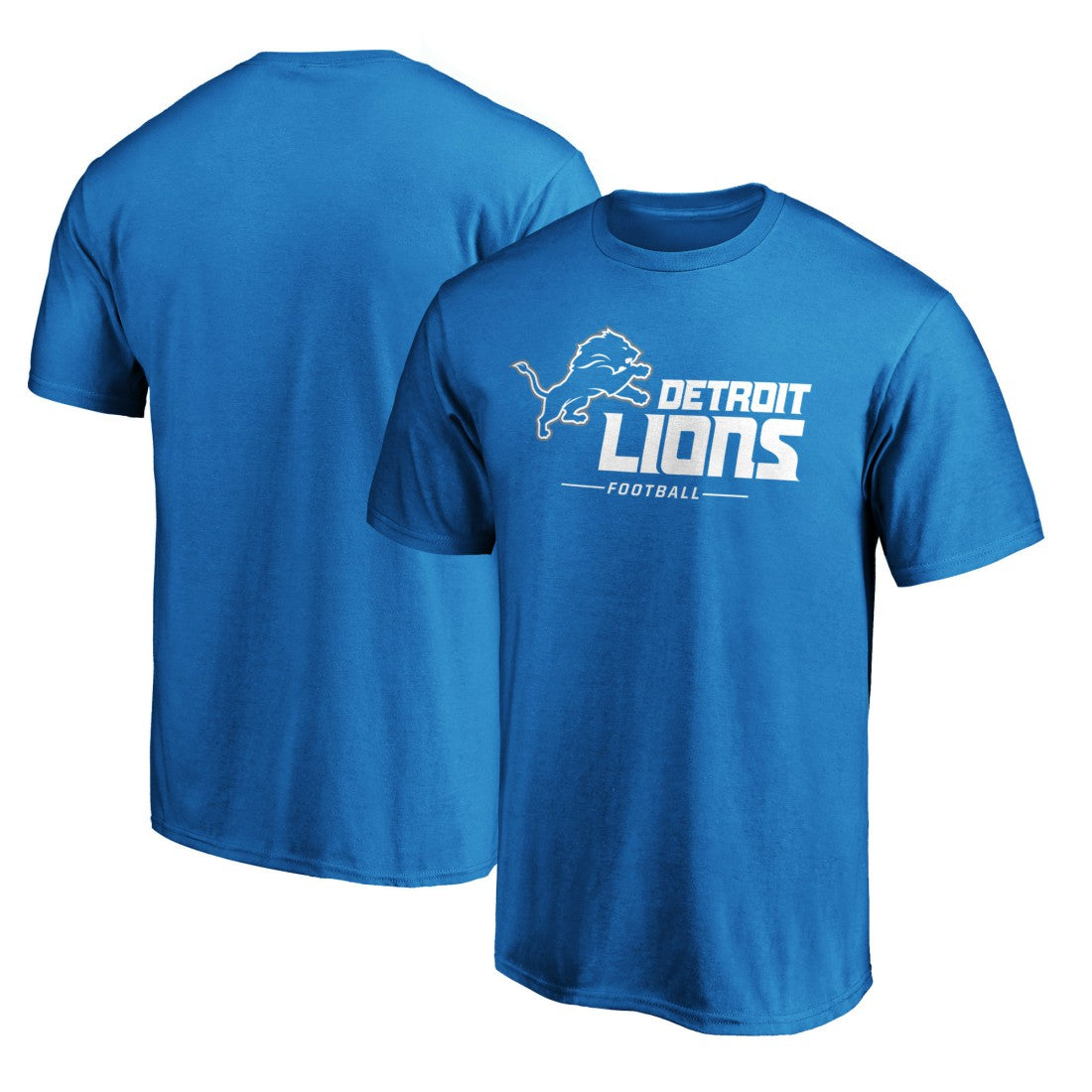 Detroit Lions Team Lockup T-Shirt | NFL Discount