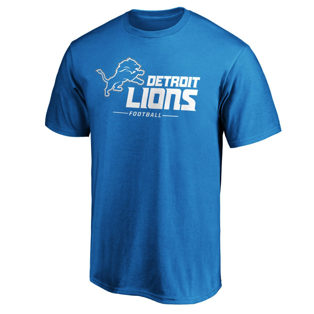 Detroit Lions Team Lockup T-Shirt | NFL Discount