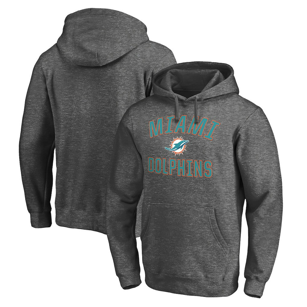 Miami Dolphins Victory Arch Pullover Hoodie | NFL Discount
