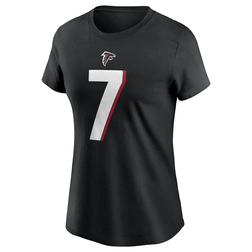 Atlanta Falcons Bijan Robinson  Women's Player Name & Number T-Shirt | NFL Discount