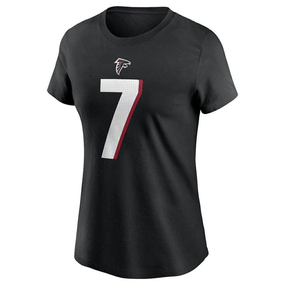 Atlanta Falcons Bijan Robinson  Women's Player Name & Number T-Shirt | NFL Discount