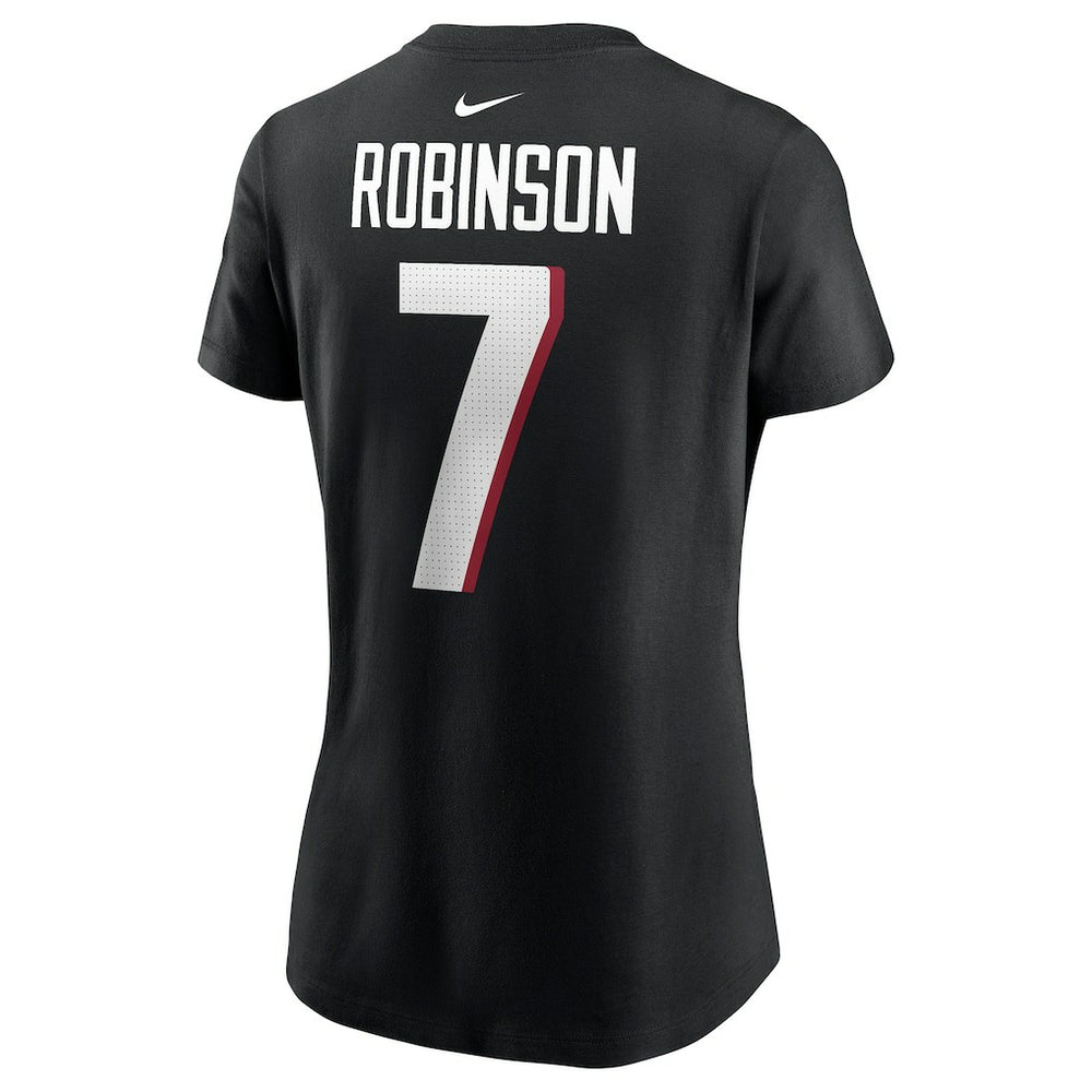 Atlanta Falcons Bijan Robinson  Women's Player Name & Number T-Shirt | NFL Discount
