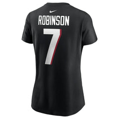Atlanta Falcons Bijan Robinson  Women's Player Name & Number T-Shirt | NFL Discount