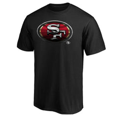 San Francisco 49ers Midnight Mascot Team Logo T-Shirt | NFL On sale
