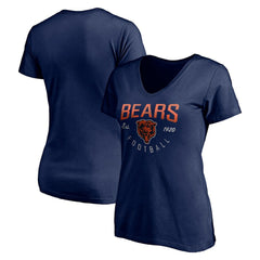 Chicago Bears Women's Live For It V-Neck T-Shirt | NFL On sale
