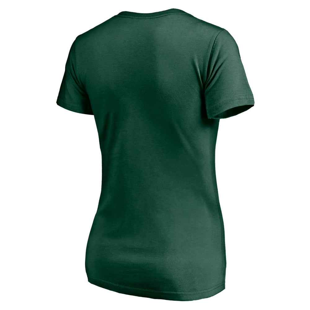 Green Bay Packers Women's Live For It V-Neck T-Shirt | NFL New