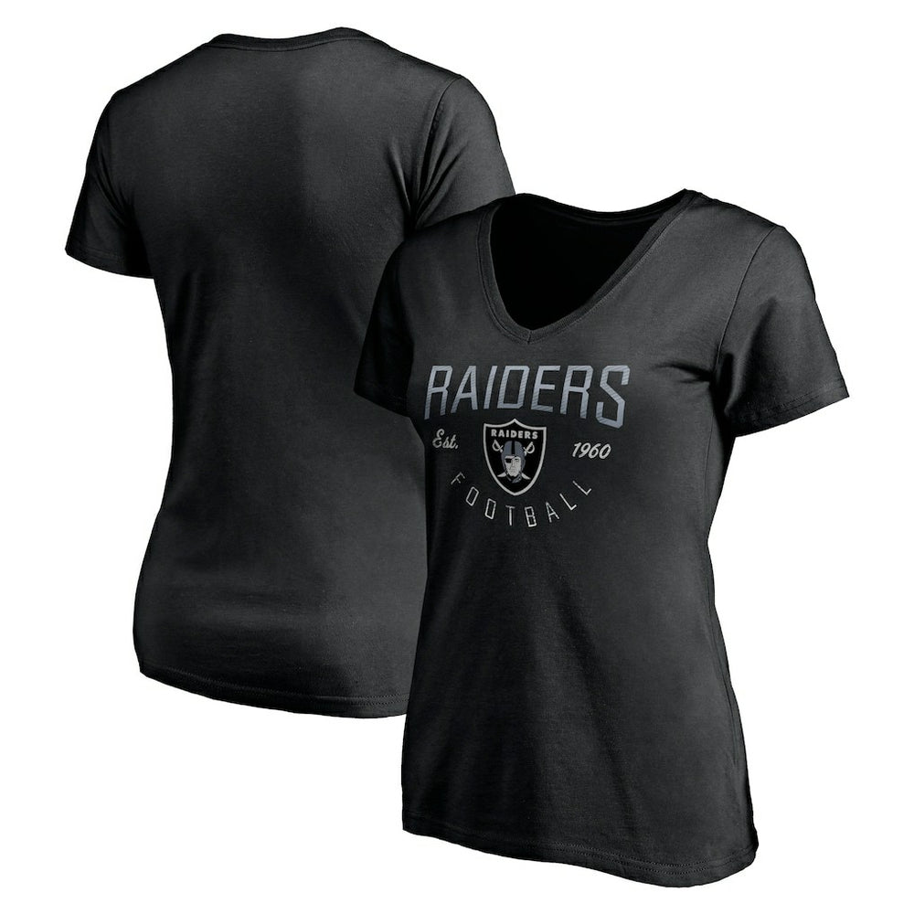 Las Vegas Raiders Women's Live For It V-Neck T-Shirt | NFL Near me