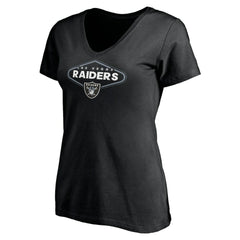 Las Vegas Raiders Women's Hometown Collection 1st Down V-Neck T-Shirt | NFL Online