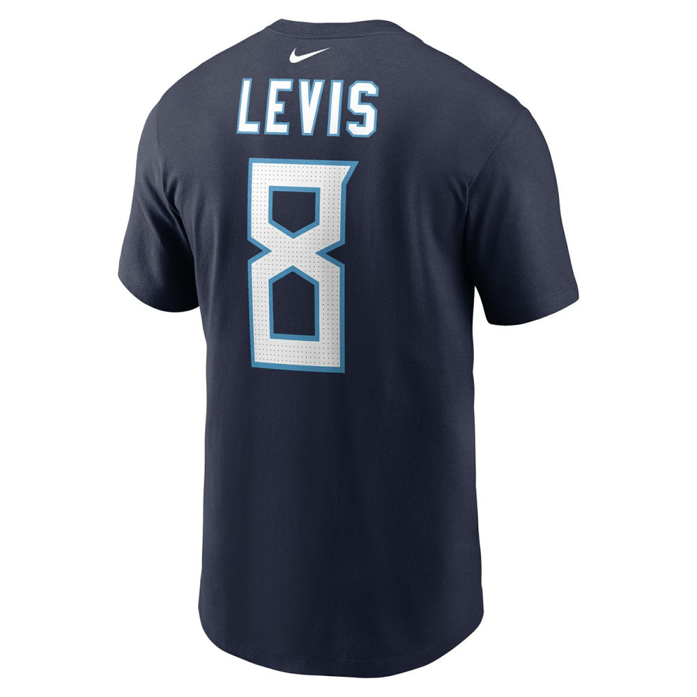 Tennessee Titans Will Levis  Player Name & Number T-Shirt | NFL Discount