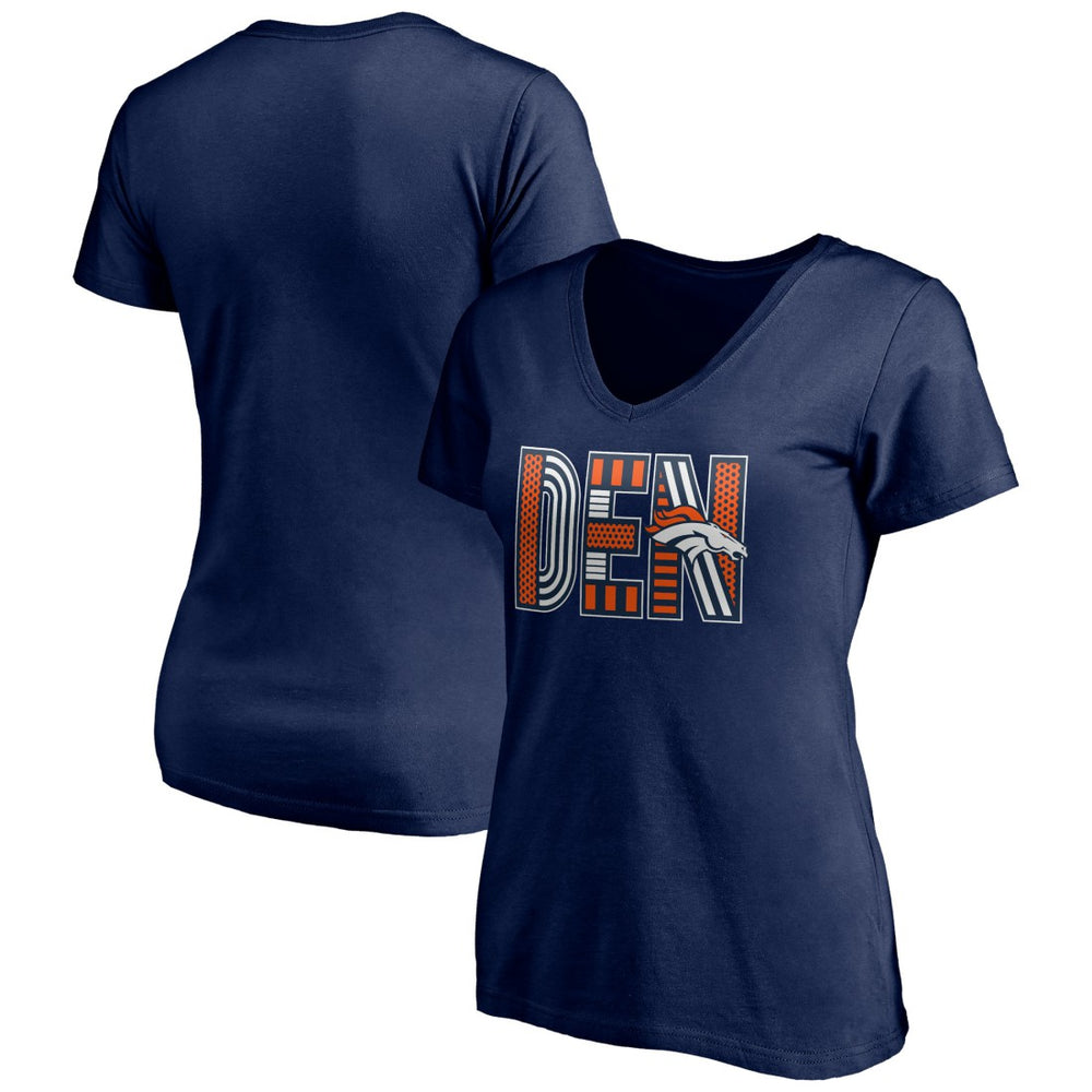 Denver Broncos Women's Hometown Collection V-Neck T-Shirt | NFL Outlet