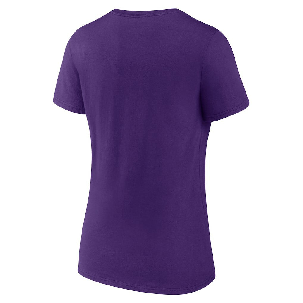 Minnesota Vikings Women's Hometown Collection Defend The North V-Neck T-Shirt | NFL Discount