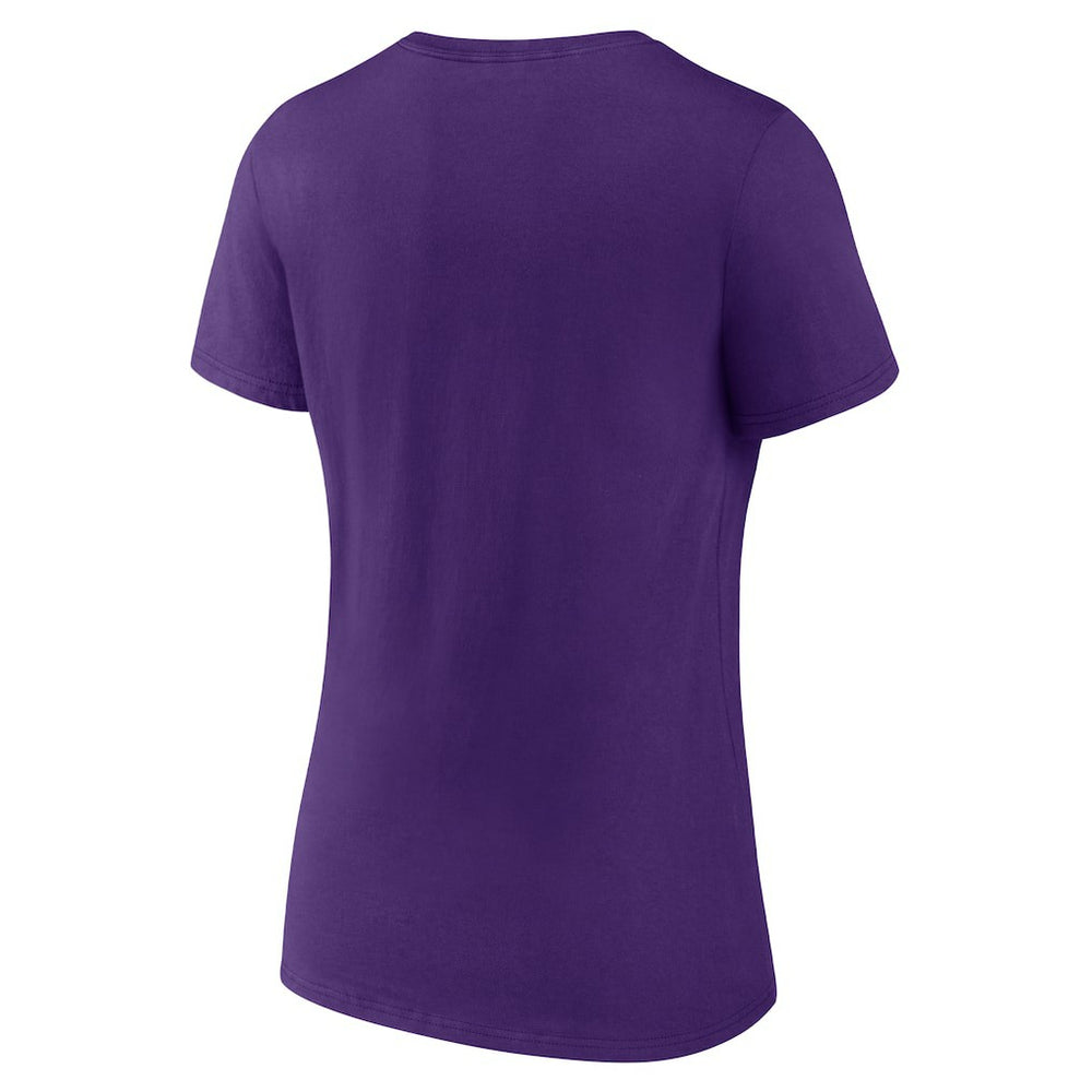 Minnesota Vikings Women's Hometown Collection Defend The North V-Neck T-Shirt | NFL Discount