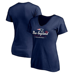 New England Patriots Women's Hometown Collection V-Neck T-Shirt | NFL Sale